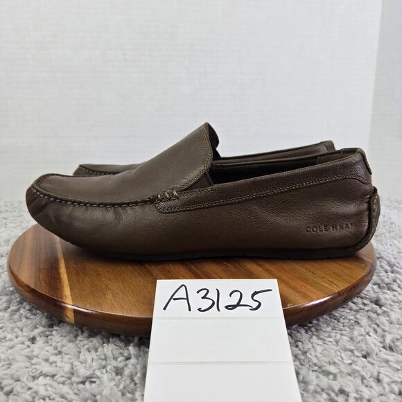 Cole Haan Other - Cole Haan Grand City Venetian Brown Leather Driving Moc Daily Loafer Mens 11 M